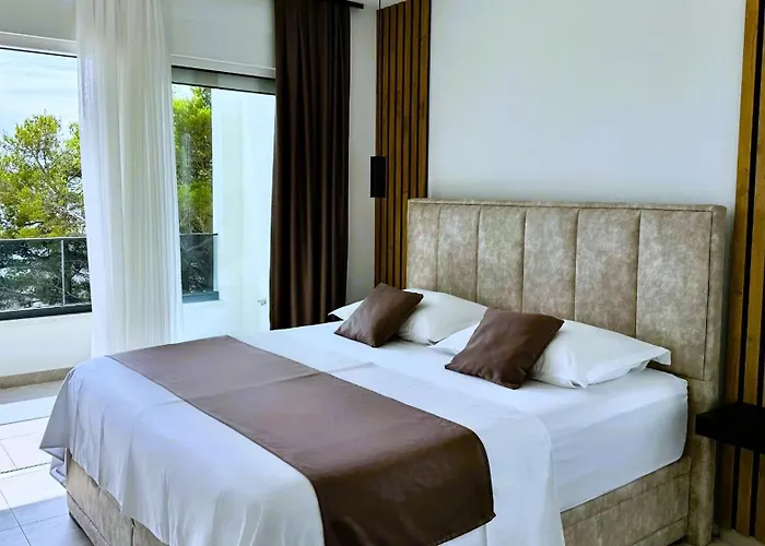 Modern Ina With Heated Pool & Sea View In Villa Makarska